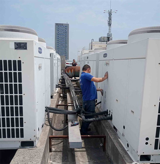 商丘中央空调制热和不制冷系统维修方法